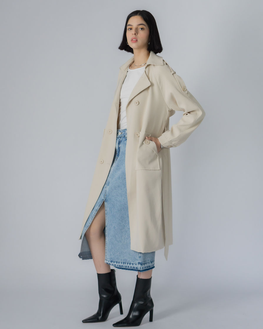 Crema Wind Coat 16109 main image 1