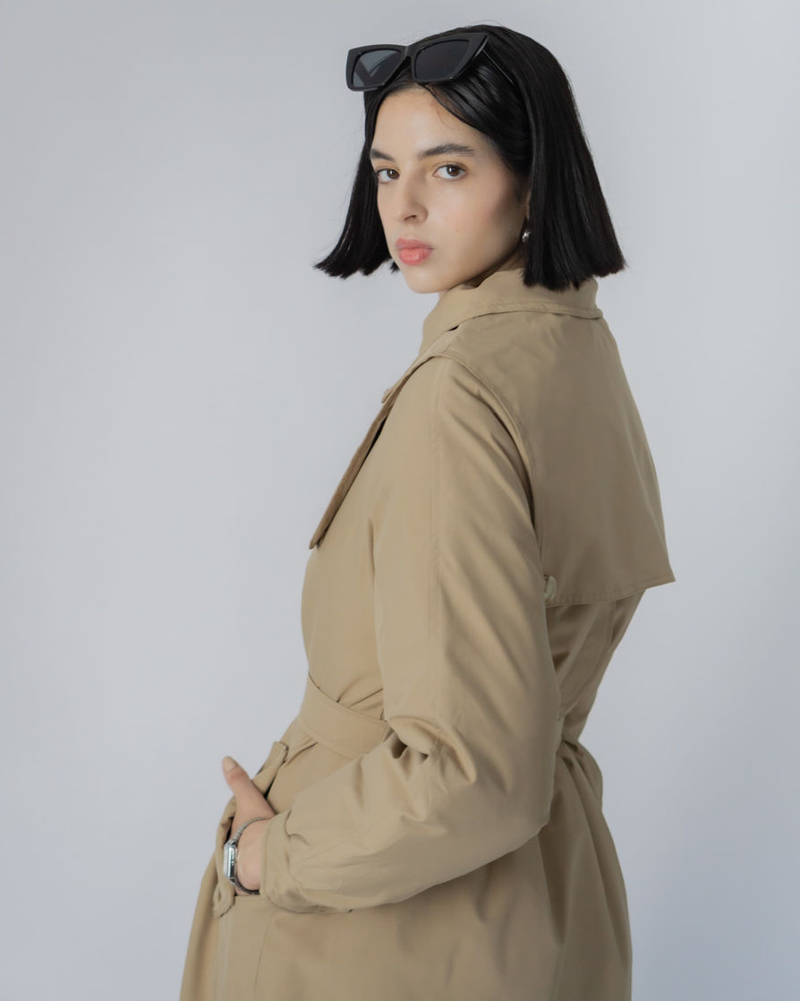 MASCA BEIGE TRENCH